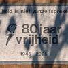 Onthulling herinneringssteen 80 jaar vrijheid Olst-Wijhe
