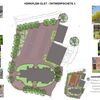 Kerkplein Olst - ontwerpschets A 